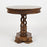 Tall Solid Wood Pedestal End Table