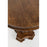 Tall Solid Wood Pedestal End Table