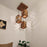 Oblique Brown Cluster Hanging Lamp