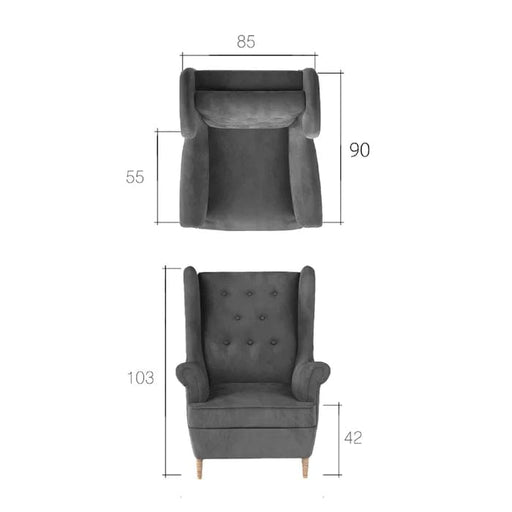 Forrester wing chair