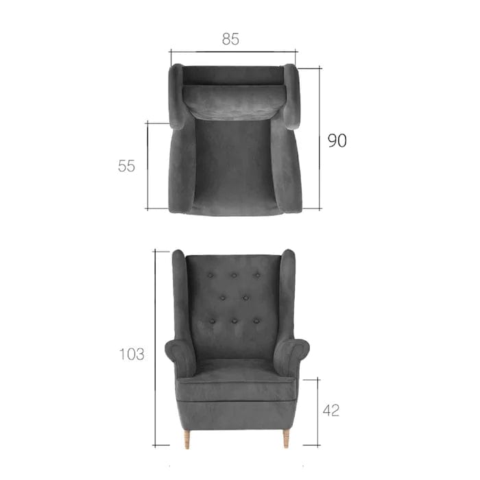 Forrester wing chair