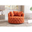 Wide Tufted Swivel Barrel chair Tufted Arm Chair