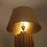 Palisade Wooden Floor Lamp with Premium Beige Fabric Lampshade