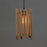 Palisade Beige Wooden Single Hanging Lamp