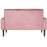 Velvet Square Arm Loveseat