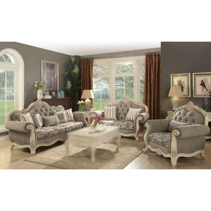 Perdomo 3 Piece Living Room Set 6 Seater