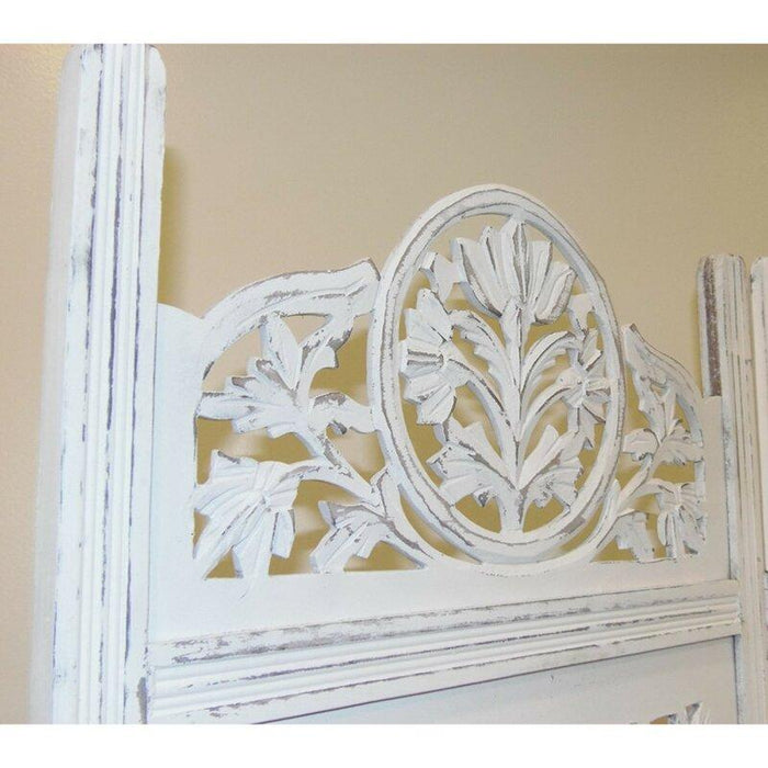 4 - Panel Solid Wood Folding Room Divider