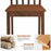 Radegonde 2 - Person Dining Set