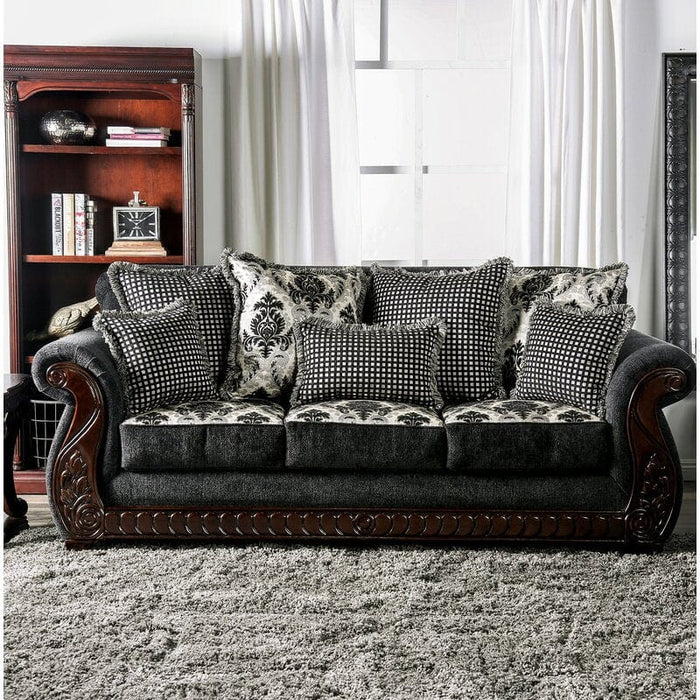Renna Configurable Living Room 2 Piece Set 6 Seater + 1 Dining table + 2 Side Table