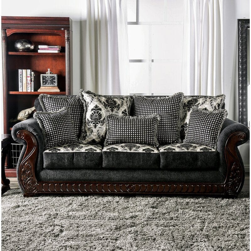 Renna Configurable Living Room 2 Piece Set 6 Seater + 1 Dining table + 2 Side Table