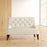 Rita Loveseat Sofa Chair 2 persone