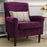 Lounge Chair Wide Tufted  Armchair