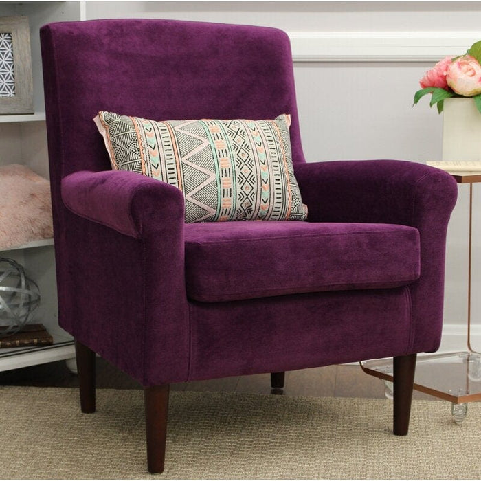Lounge Chair Wide Tufted  Armchair