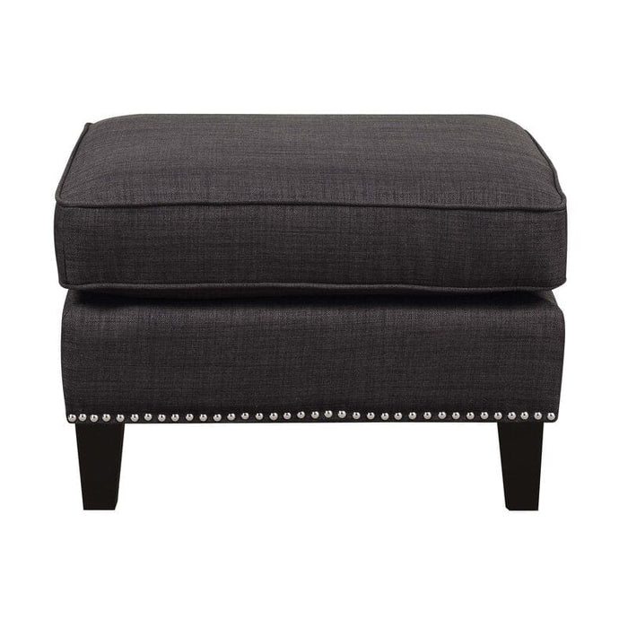 Wide Armchair and Ottoman