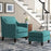Wide Armchair and Ottoman