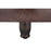 Wide Round Storage Ottoman with Storage