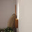 Slimline Brown Wooden LED Wall Light