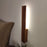 Slimline Brown Wooden LED Wall Light