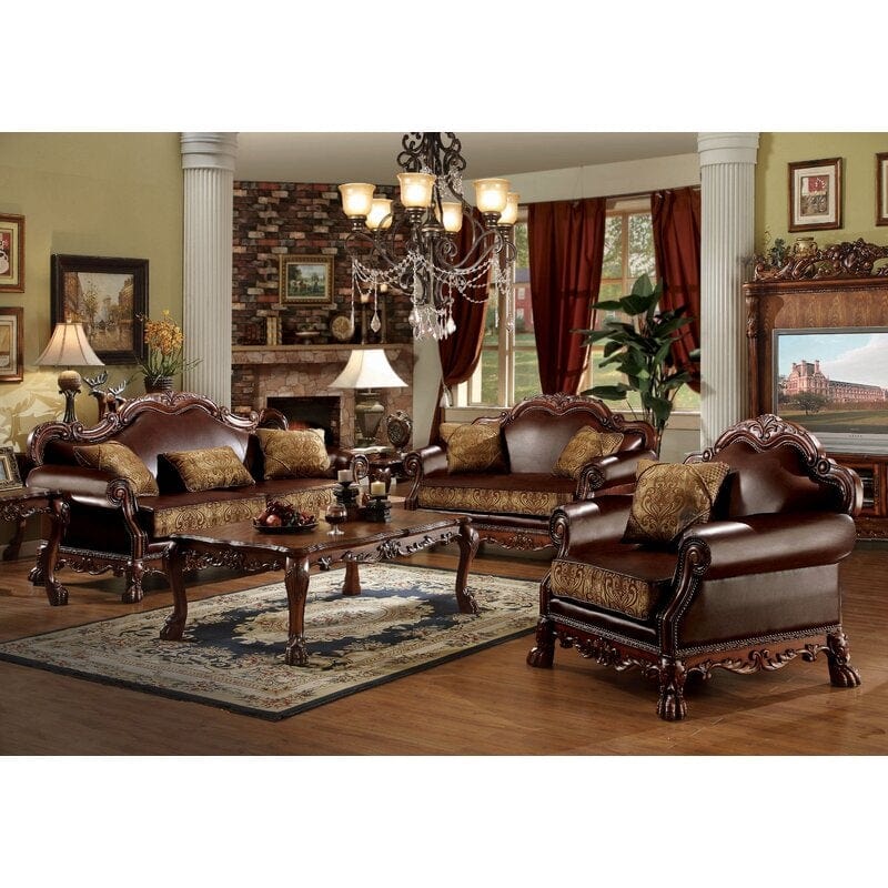 Wooden Handcarved Teak Wood Sofa Wide Armchair