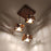 Star Brown Cluster Hanging Lamp