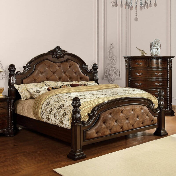 Synapse Tufted Four Poster Bed