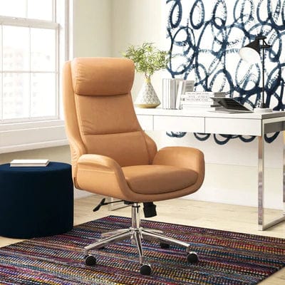 Modern Ergonomic Faux Leather Executive Chair