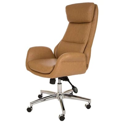 Modern Ergonomic Faux Leather Executive Chair