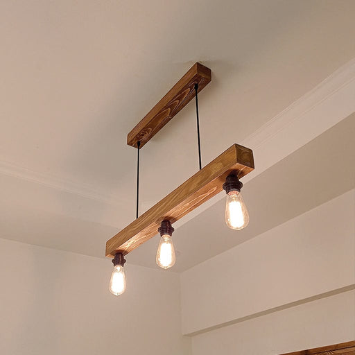 Tavern Brown Wooden Series Hanging Lamp