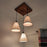 Terzo Beige Cluster Hanging Lamp