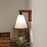 Terzo Brown Wooden Wall Light