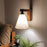 Terzo Brown Wooden Wall Light