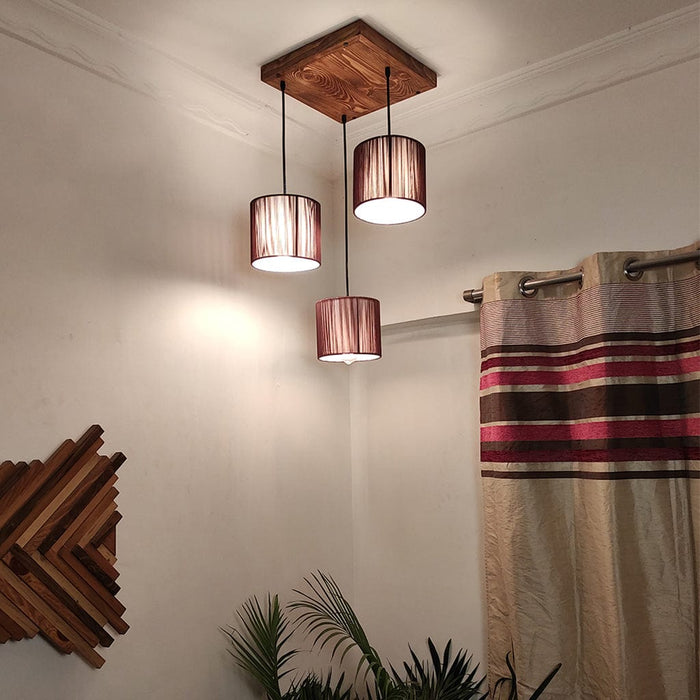 Tiga Brown Cluster Hanging Lamp