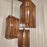 Trikona Brown Cluster Hanging Lamp