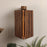 Trikona Brown Wooden Wall Light