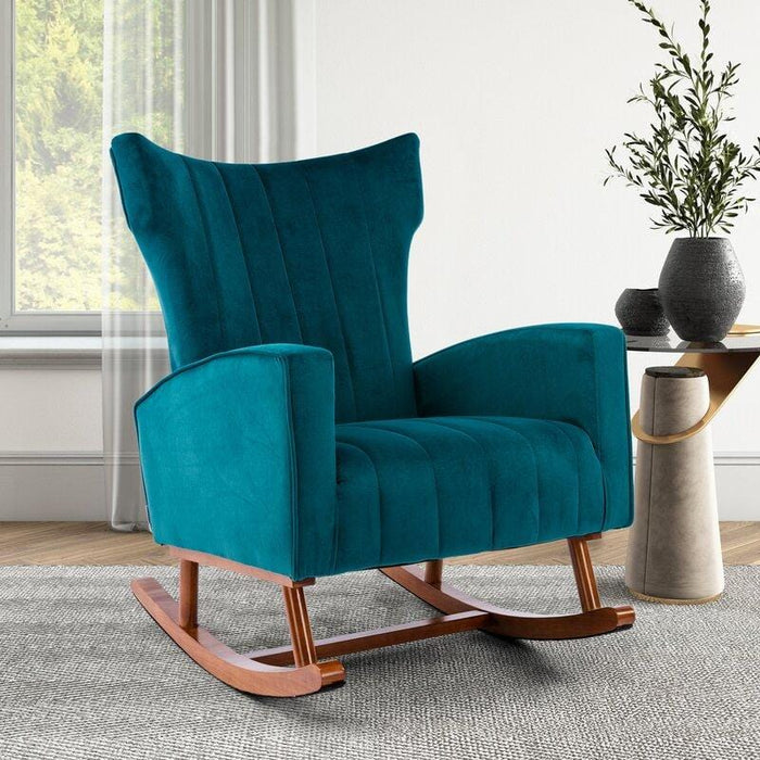 Velvet  Rocking Chair for living Room ,Bed Room