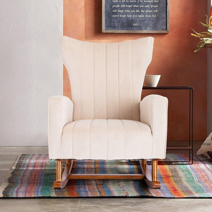 Velvet  Rocking Chair for living Room ,Bed Room
