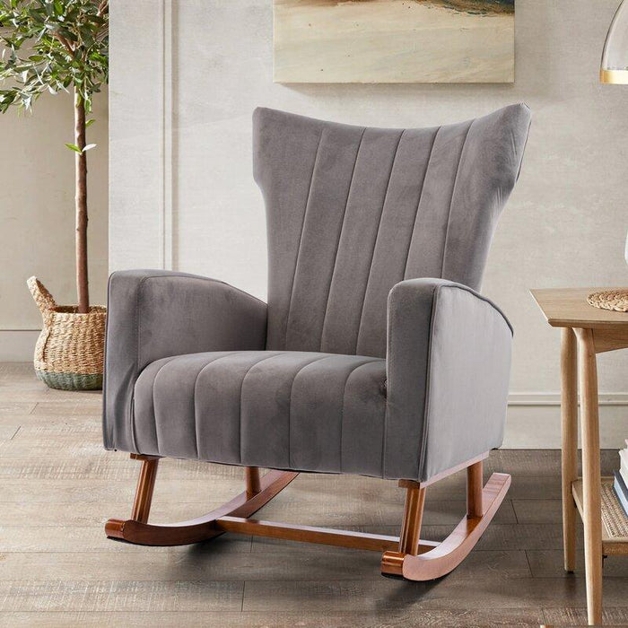 Velvet  Rocking Chair for living Room ,Bed Room