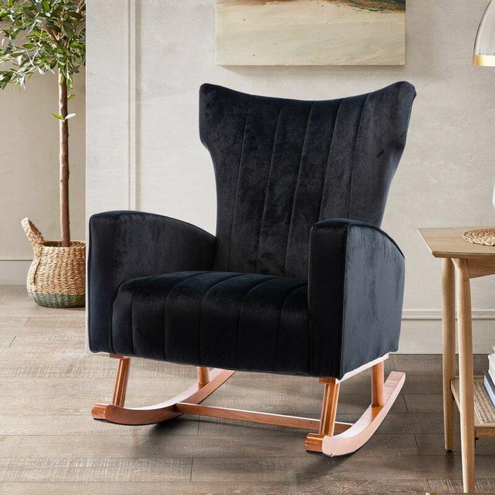 Velvet  Rocking Chair for living Room ,Bed Room