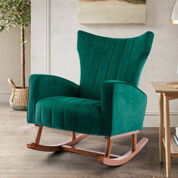 Velvet  Rocking Chair for living Room ,Bed Room