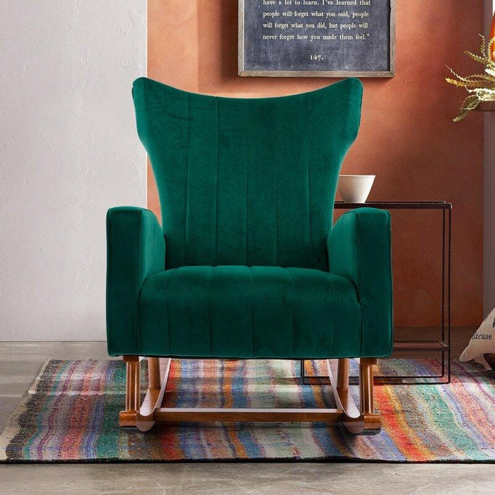 Velvet  Rocking Chair for living Room ,Bed Room