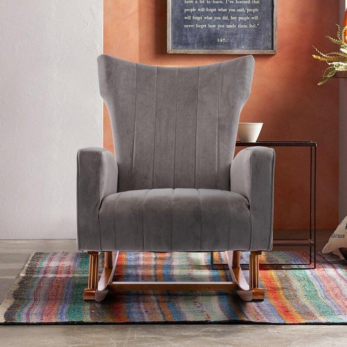Velvet  Rocking Chair for living Room ,Bed Room
