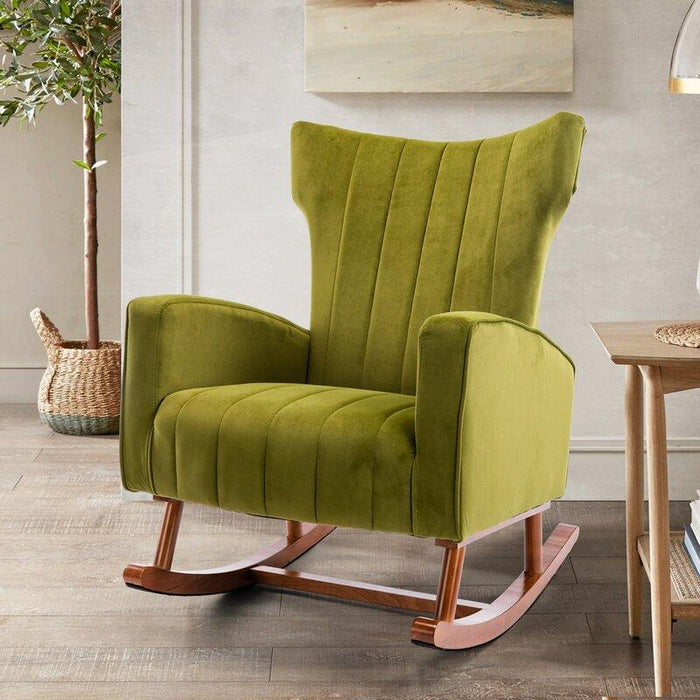 Velvet  Rocking Chair for living Room ,Bed Room