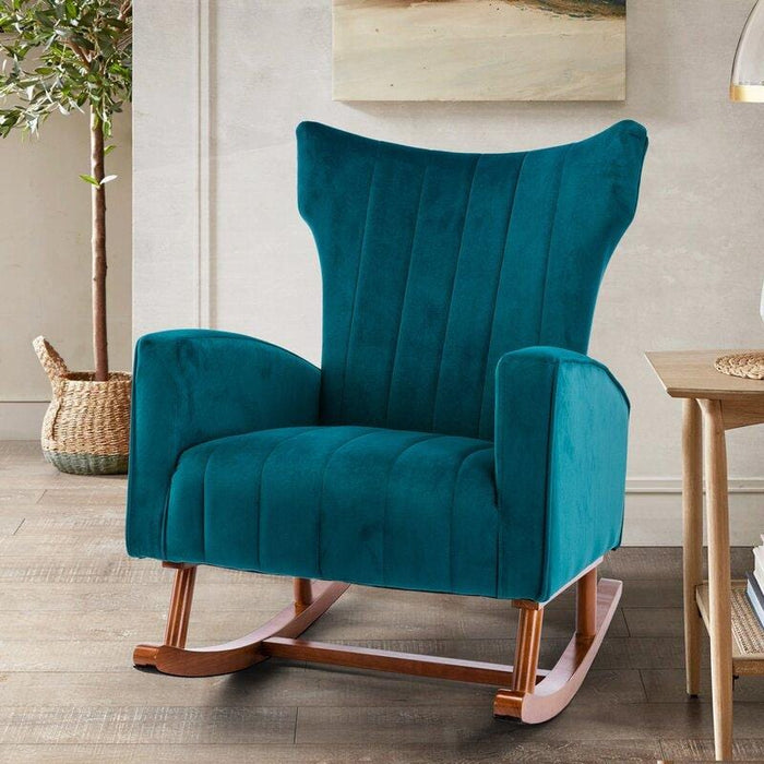 Velvet  Rocking Chair for living Room ,Bed Room