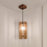 Ventus Beige Wooden Single Hanging Lamp