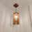 Ventus Beige Wooden Single Hanging Lamp