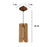 Ventus Beige Wooden Single Hanging Lamp