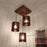 Ventus Brown Cluster Hanging Lamp