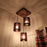 Ventus Brown Cluster Hanging Lamp