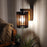 Ventus Brown Wooden Wall Light