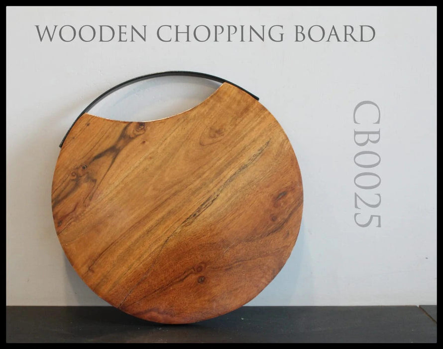 CHOPPING BOARD CUM SERVING PLATTER II ACACIA WOOD